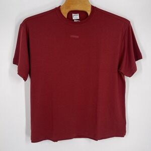 NWoT Gymshark Lifting Club Built in the Weight Room T shirt Burgundy Sz L